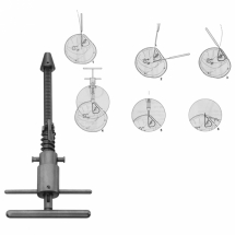 JORDAN instruments for subcutaneous Tibia Cerclage